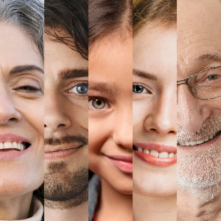 volti di persone di tutte le età